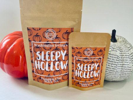 NovelTea Bookstore & Gifts - The Legend of Sleepy Hollow Inspired - Pumpkin Spice Chai BLACK TEA Online Hot Sale