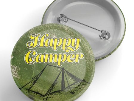 Happy Camper pin For Discount