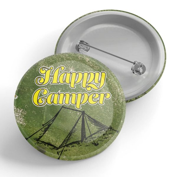 Happy Camper pin For Discount