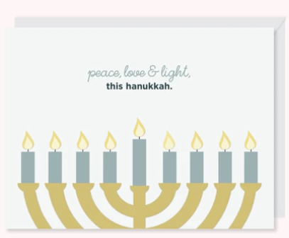 Peace, Love & Light This Hanukkah Discount