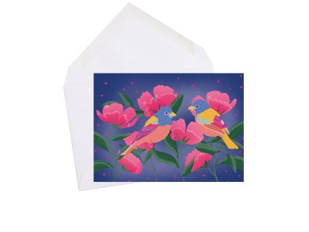 Lili Graffiti - Mini greeting card - Birds Hot on Sale