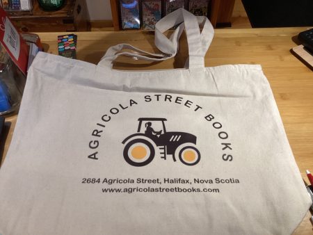 Agricola Street Books Canvas Tote Bag Hot on Sale