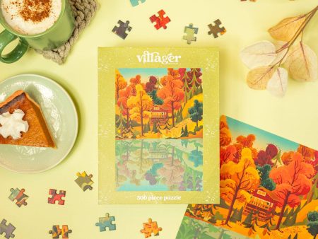 Villager Puzzles - Muskoka Leaves | 500-Piece Puzzle | Designed in Canada Online