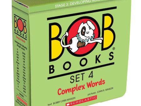 Bob Books - Complex Words Box Set | Phonics, Ages 4 and up, Kindergarten, First Grade (Stage 3: Developing Reader) For Cheap