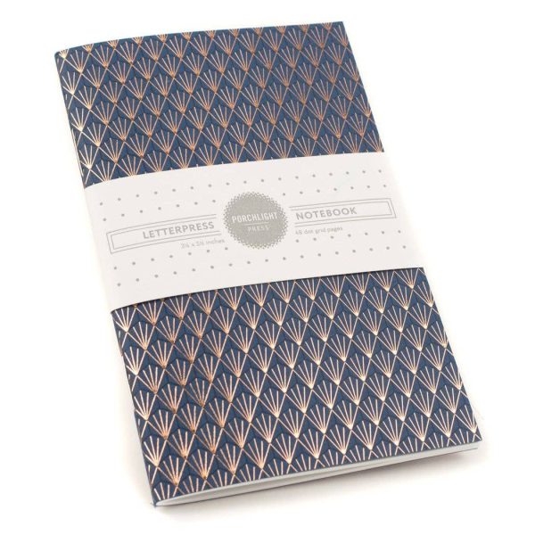 Porchlight Press Letterpress - Deco Foil Pocket Notebook Sale