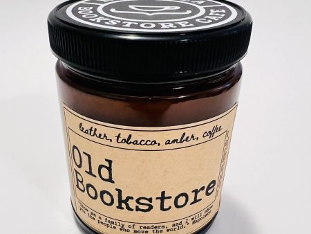 NovelTea Bookstore & Gifts - Old Bookstore - Leather & Coffee Scented Candle Online