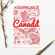 HAVYN - Canada Symbols 6x9 Postcard For Discount