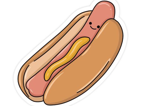 Simple Whimsy - Hot Dog Sticker Online now