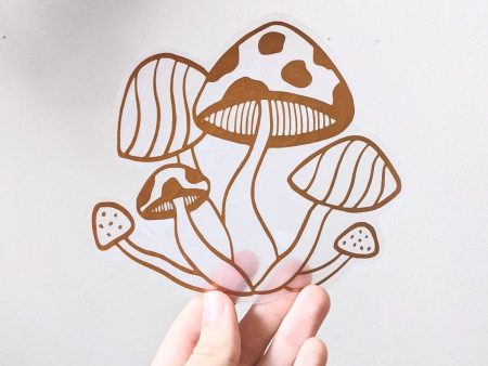 Prismatic Kitty - Mushroom Suncatcher Online Sale