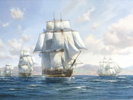 Nelson in the Mediterranean - Roy Cross RSMA For Sale