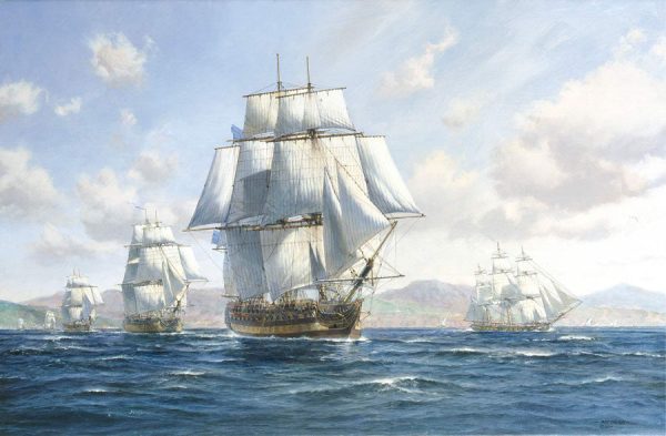 Nelson in the Mediterranean - Roy Cross RSMA For Sale