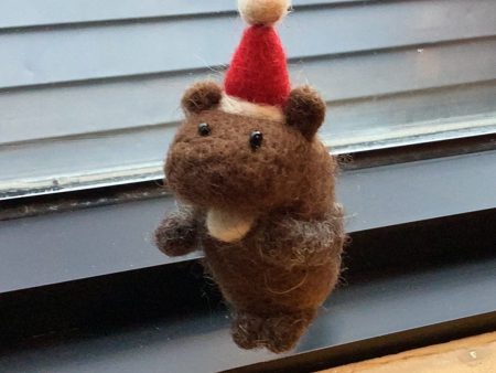 Wool Beaver Ornament Supply