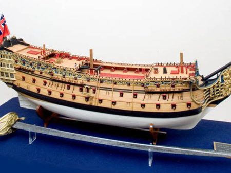 Model of The Royal George together with original antique Royal Navy sword - Dan O Neill For Cheap