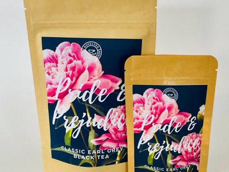 NovelTea Bookstore & Gifts - Pride and Prejudice Inspired - Earl Grey BLACK TEA Discount