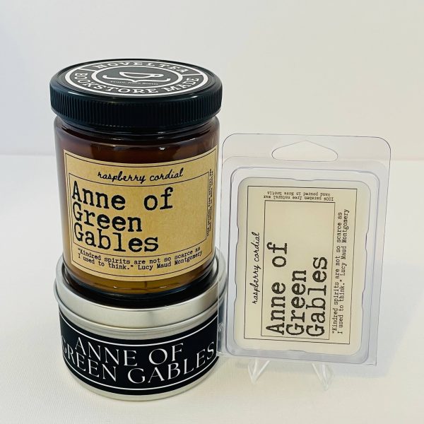 NovelTea Bookstore & Gifts - Anne of Green Gables - Raspberry Cordial Scented Candle Fashion