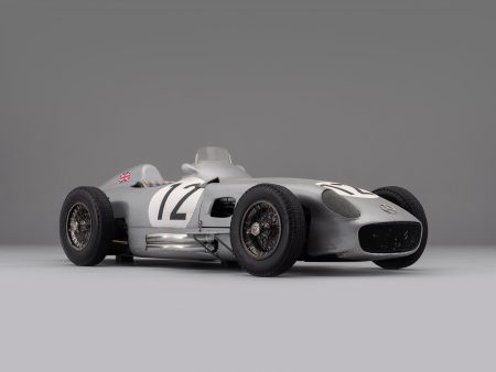 Mercedes-Benz W196 Monoposto - 1955 British Grand Prix Winner - Moss - Race Weathered For Discount