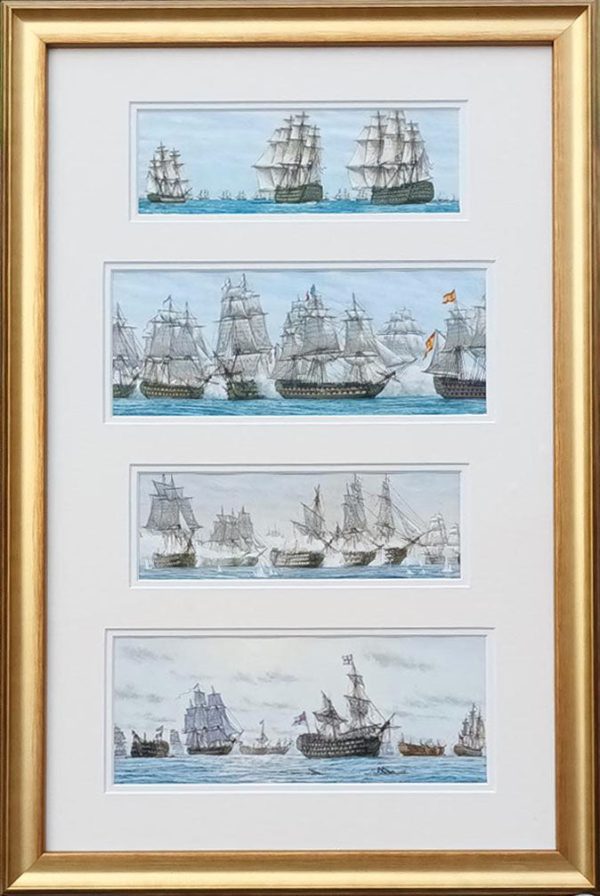 Mark Myers PPRSMA - Four Trafalgar Studies Sale