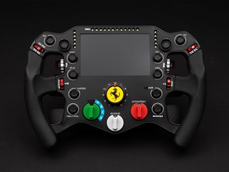 Ferrari 499P Steering Wheel - 2023 Le Mans Winner on Sale