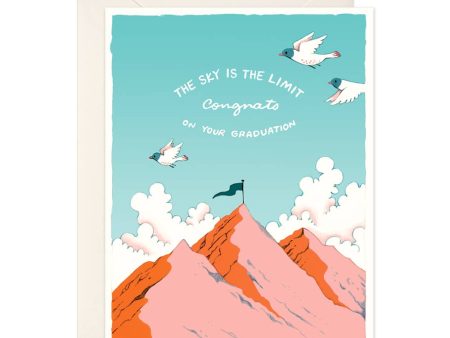 JooJoo Paper - Sky is the Limit Graduation Card For Sale