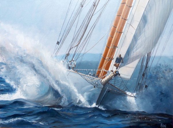 Elena, Les Voiles de St Tropez - Sheena Bevis-White Online Sale