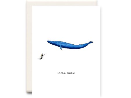 Inkwell Cards - Whale, Hello - Everyday Greeting Card Online