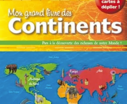 Mon grand livre des Continents Hot on Sale