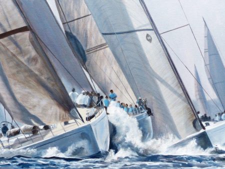 Swan Cup, approaching the Windward Mark - Sheena Bevis-White Discount