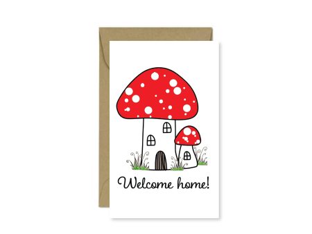 Welcome Home Mini Card For Discount