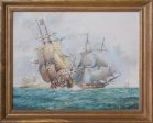 Frigate Action - Ian Mclean For Sale