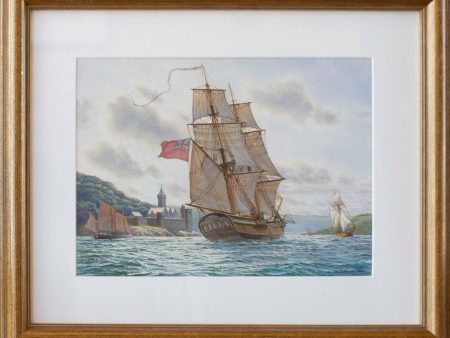 The Queen of Naples entering an Estuary - Mark Myers PPRSMA Online Hot Sale