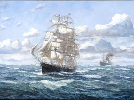 Cutty Sark and Leviathan - Jan de Quelery on Sale