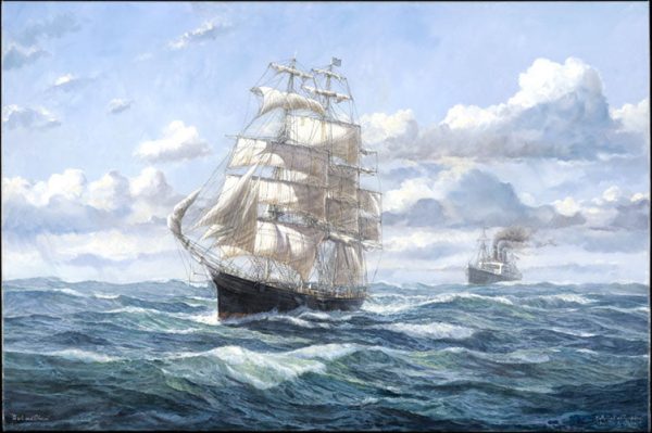 Cutty Sark and Leviathan - Jan de Quelery on Sale