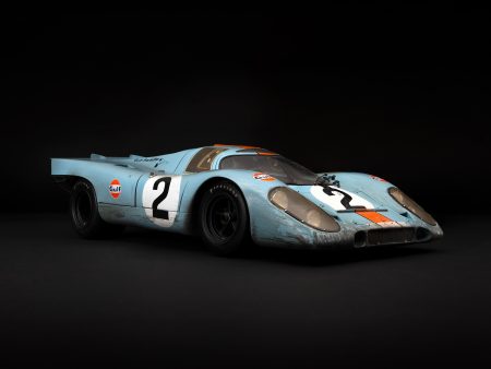 Porsche 917K - 1971 Daytona Winner - Gulf Livery - Race Weathered Online now