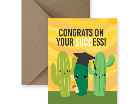 IMPAPER - Success Graduation Greeting Card Cheap