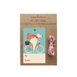 The Beautiful Project - Polar Bear Bike Holiday Christmas Winter Gift Tags Set of 10 Sale