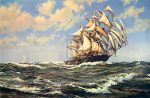 Wind in Her Sails - Montague Dawson For Cheap