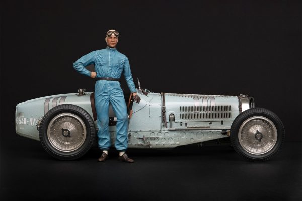 Bugatti Type 59 - 1935 Belgian Grand Prix - Jean-Pierre Wimille Figure Edition Fashion