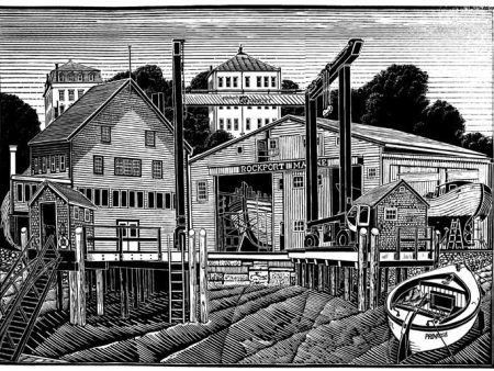 Rockport Maine (b&w) - James Dodds Hot on Sale