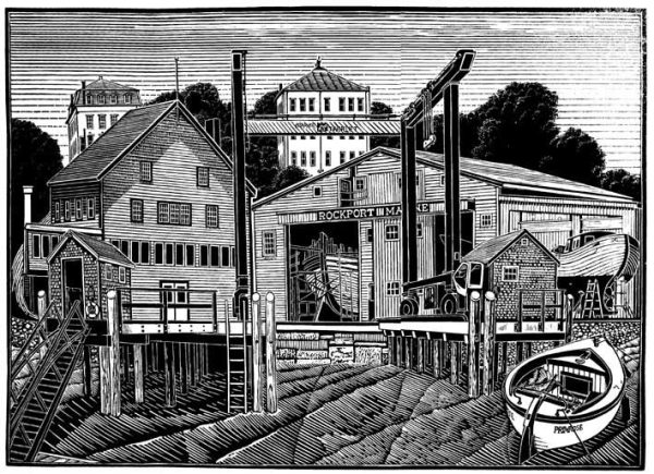 Rockport Maine (b&w) - James Dodds Hot on Sale