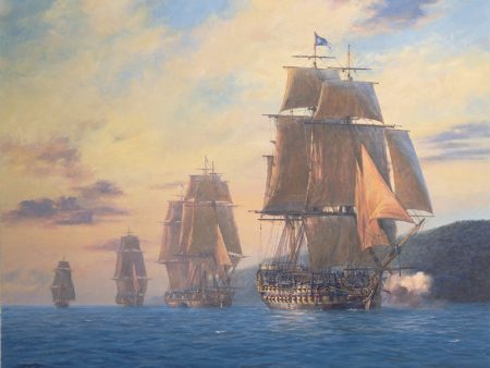 HMS Agamemnon - Nelson s first flagship leads the squadron, Mediterranean, 1796 Sale