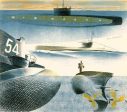 Different aspects of Submarines (1941) - Eric Ravilious Fashion