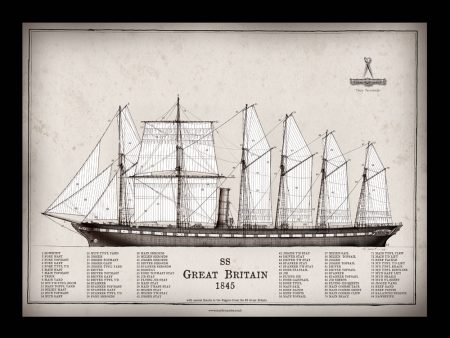 SS Great Britain 1845 - Tony Fernandes Fashion