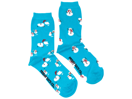 Women s Ugly Christmas Melting Snowman Family Socks: Women’s 5 – 10 Fashion