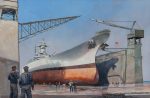 U.S. Navy Drydock - Paul Wright RSMA For Cheap