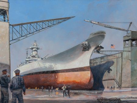 U.S. Navy Drydock - Paul Wright RSMA For Cheap