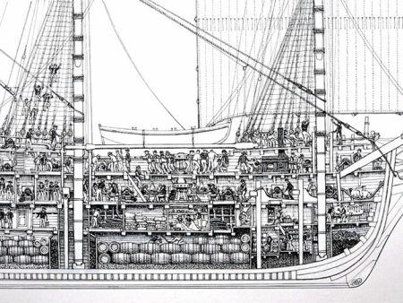 Shipboard Employments in the Rainbow, 44 guns - Mark Myers PPRSMA Hot on Sale