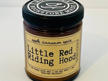 NovelTea Bookstore & Gifts - Little Red Riding Hood -  Apple Spice Scented Candle For Cheap