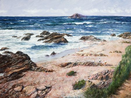 A Beach near Wembury, South Devon - Roy Cross RSMA Sale