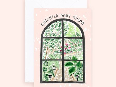 Almeida Illustrations - Mini Card - Brighter Days Ahead -Encouragement Greeting Card Online Sale