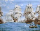 The Battle of Trafalgar - Montague Dawson Supply